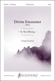Divine Encounter: II. The Offering SSAA choral sheet music cover Thumbnail
